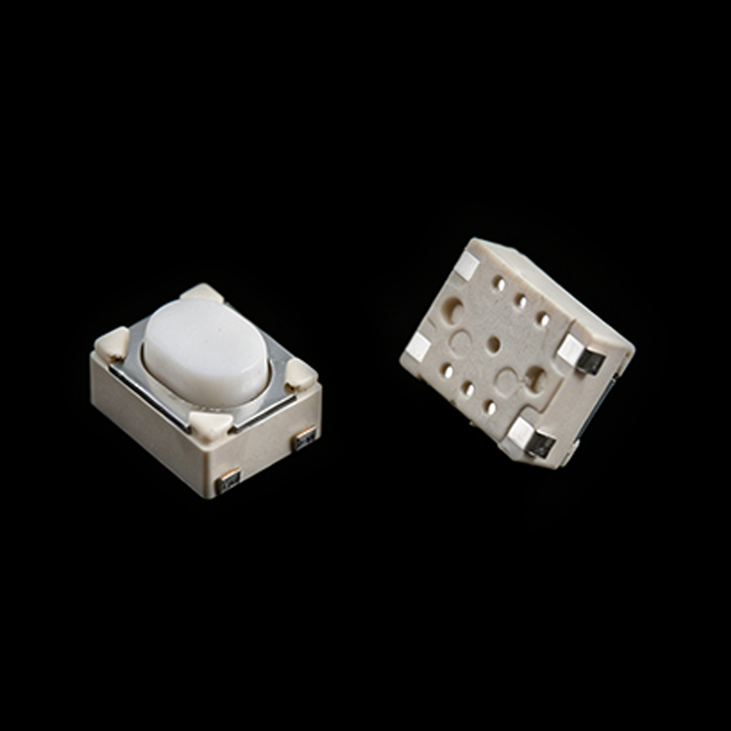 TS-B006071 3.2×4.2×2.5 тактильный переключатель силиконового типа с U-образными выводами