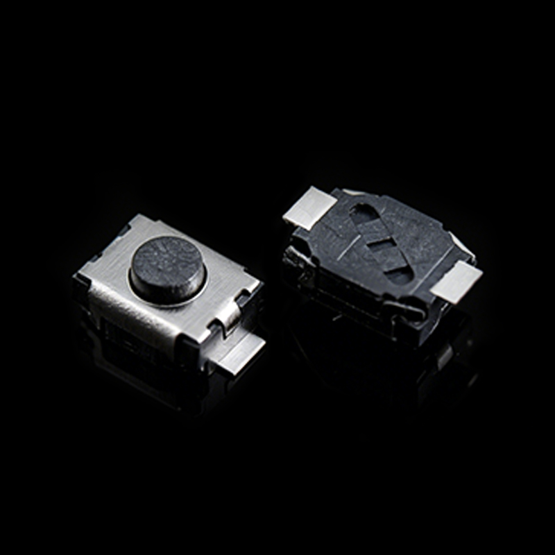 TS-B009116 3×4×2.5 2-контактный тактильный переключатель «маленькая черепаха» с силиконовым приводом