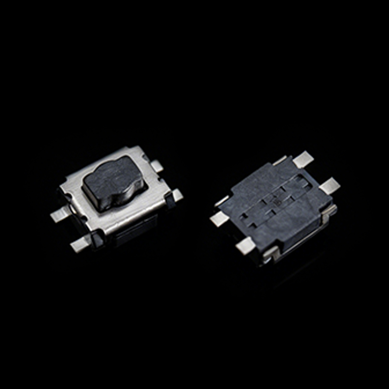 TS-B010063 3×4×1.8. 4-контактный тактильный переключатель «маленькая черепаха» с приводом в форме сливы