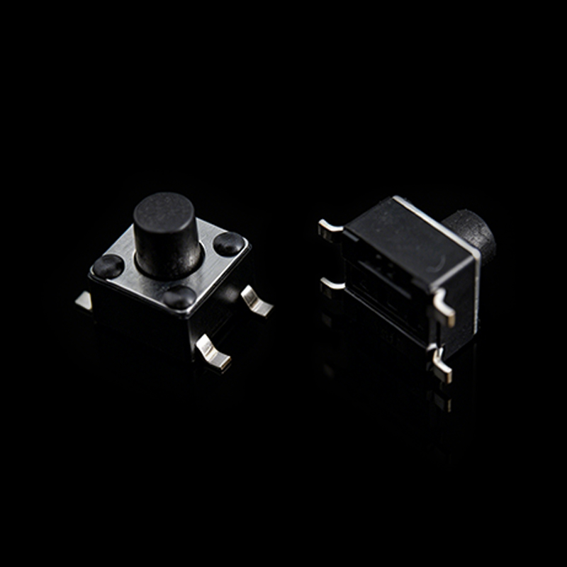 TS-D001329 4.5*4.5 4-контактный тактильный переключатель SMD с силиконовой крышкой