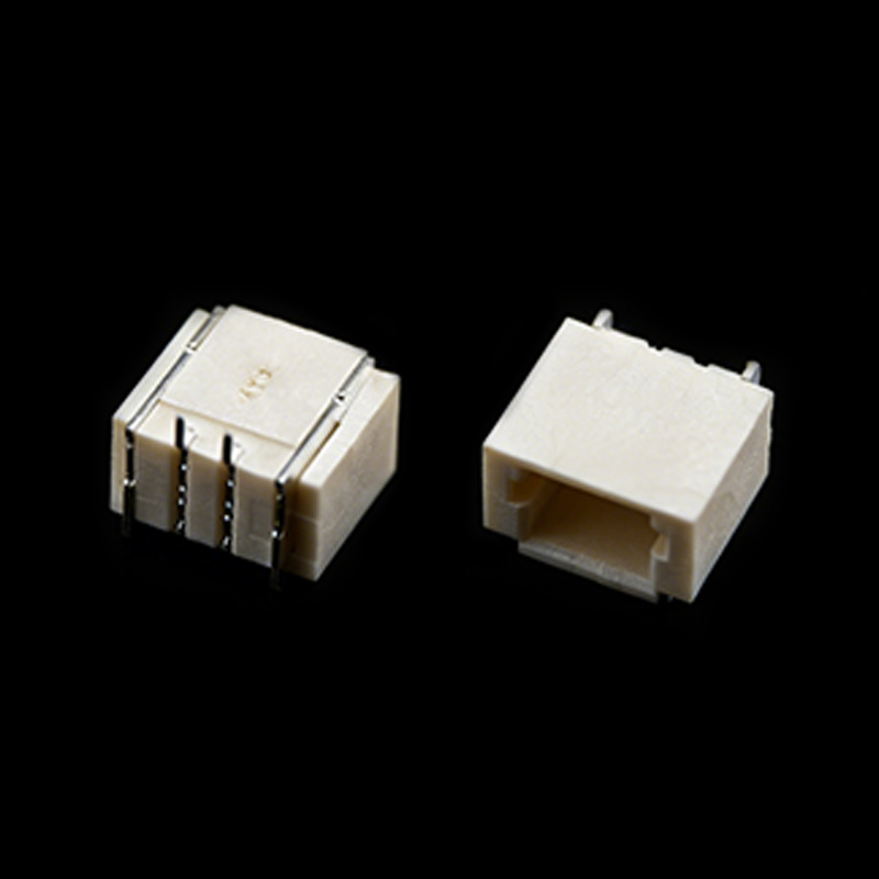 TS-Q004001 Вертикальный штыревой разъем под SMT, шаг контактов 1.0 мм