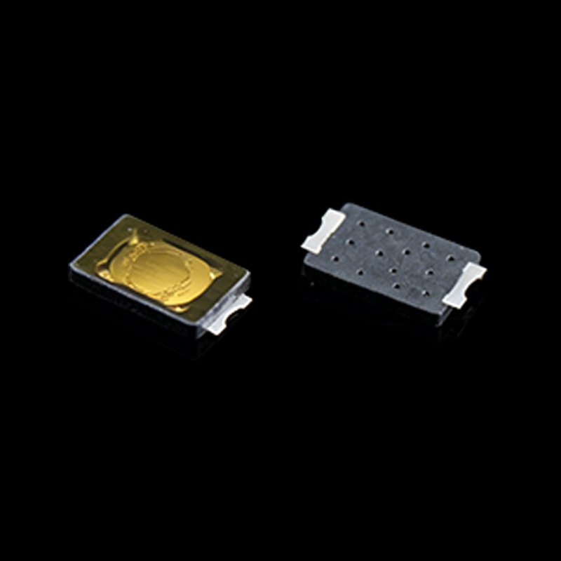 TS-A001002 2×3×0.5 мембранный тактильный переключатель с плоскими выводами, с желтой пленкой, без выступа