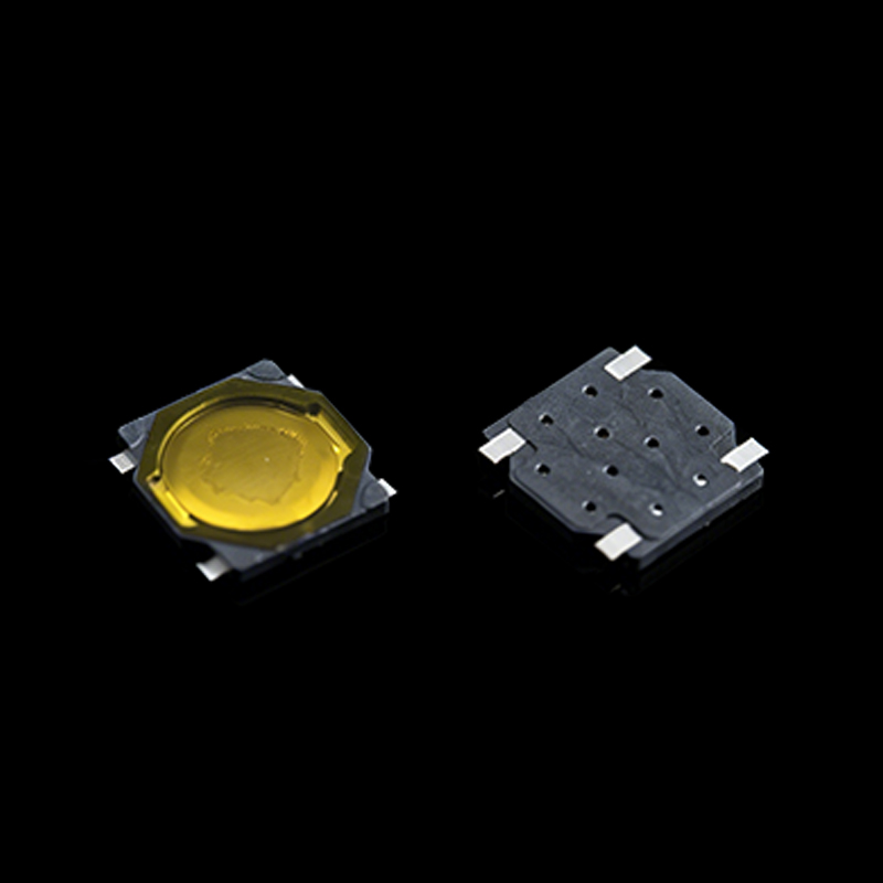 TS-A005039 3.7×3.7×0.35. мембранный тактильный переключатель с плоскими выводами, повышенной тактильной отдачей