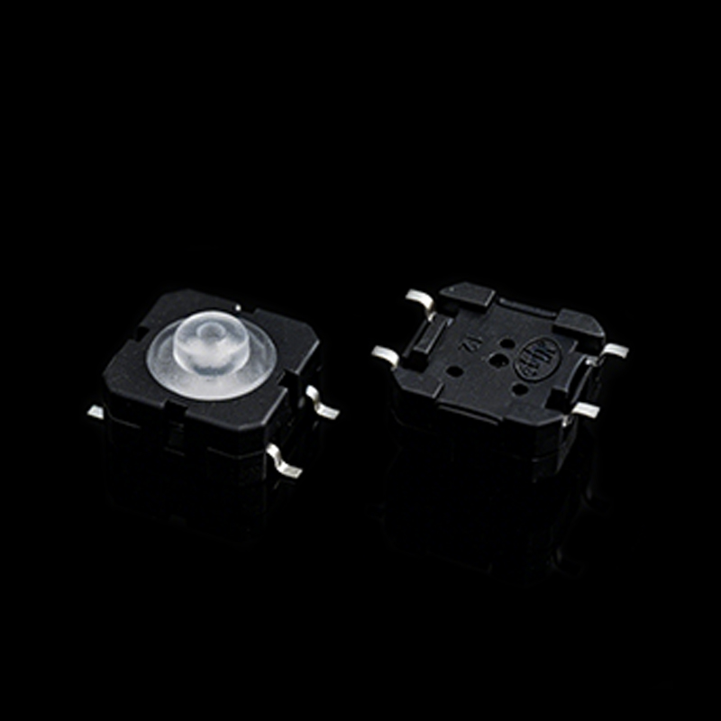 TS-F011007A 8.5×8.5 силиконовый тактильный переключатель с прозрачной приводной головкой / AG