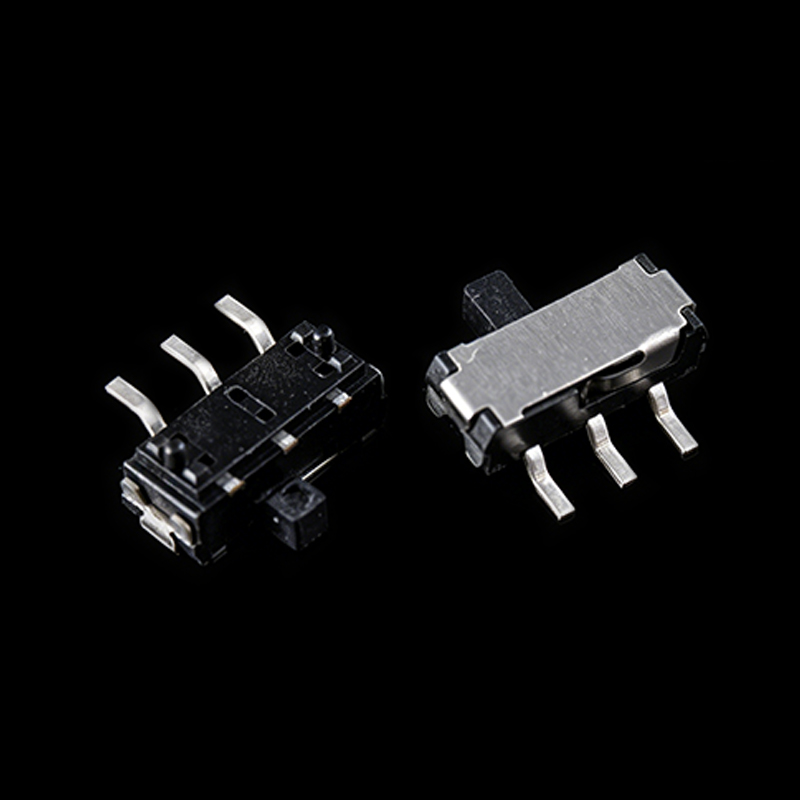 TS-L003032 6-контактный горизонтальный ползунковый переключатель под односторонний монтаж SMT