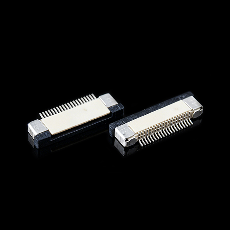 TS-L003120 Кабельный разъем FPC, шаг контактов 0.5 мм, горизонтальный, фиксация Pull-Lock (3-е поколение), с нижним расположением контактов