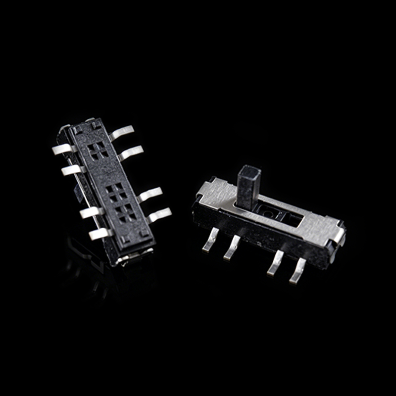 TS-L005063 8-контактный вертикальный ползунковый переключатель под SMT