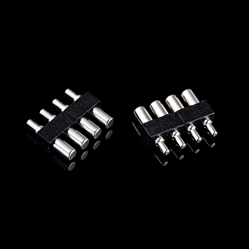 TS-K009259 Модуль Pogo Pin, 4 латунных контактных штыря