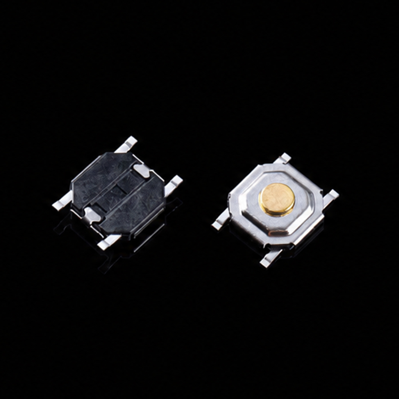 Тактильный переключатель TS-C005033 — 4 × 4 × 1,5 мм, медный квадратный тип