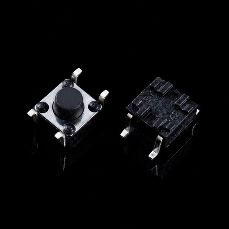 Тактильный переключатель TS-D020001, 6×6×6,5 мм, утопленный тип SMD